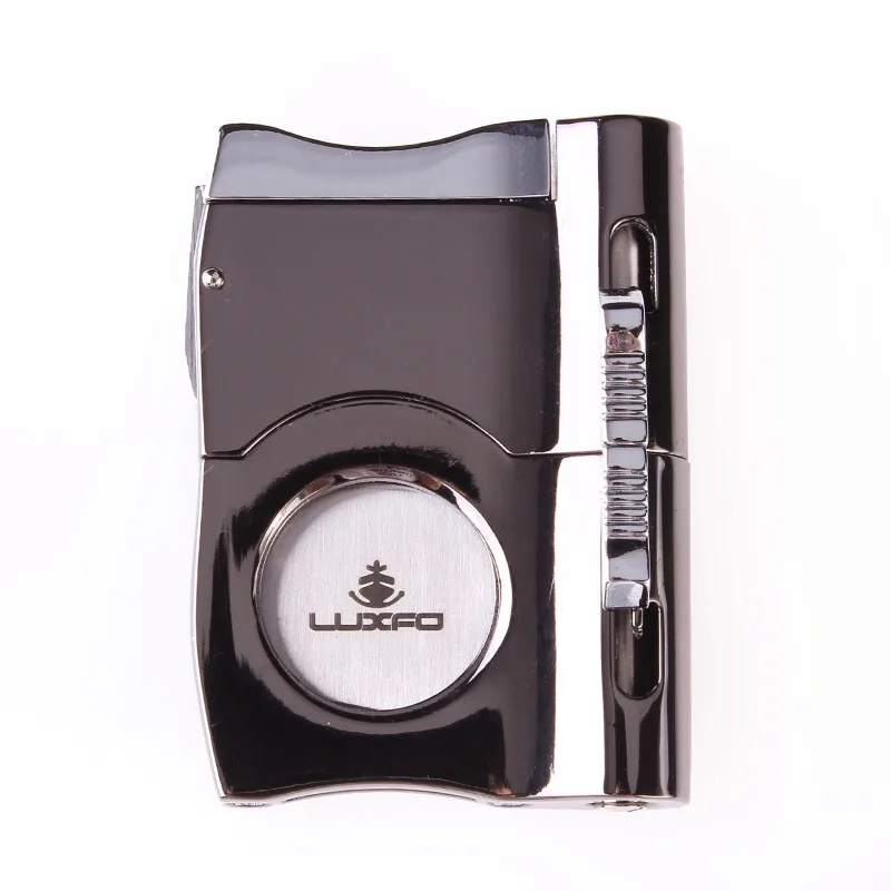 LUXFO 3 in 1 Stainless Steel Cigar Cutter With Cigar Punch Scissors Cutting Knife Metal
LUXFO 3 in 1 Stainless Steel Cigar Cutter With Cigar Punch Scissors Cutting Knife Metal