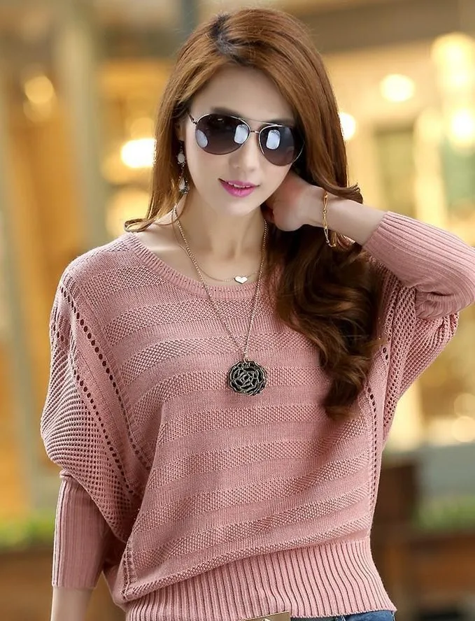 5 colors plus size Spring Cutout Loose Plus Size Outerwear Solid Color Bat Sweater Female sweaters women fashion
5 colors plus size Spring Cutout Loose Plus Size Outerwear Solid Color Bat Sweater Female sweaters women fashion