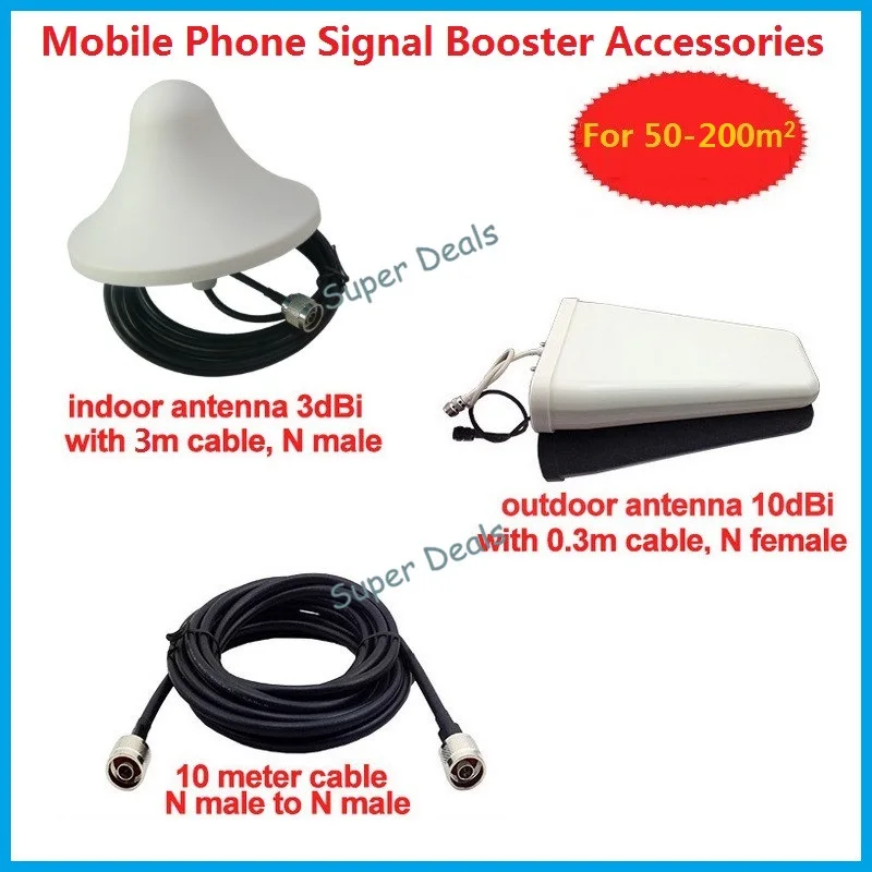 Free Shipping Indoor Antenna and LPDA Full Kits Accessories for CDMA GSM DCS PCS WCDMA Signal Repeater Booster 800~2500MHz
Free Shipping Indoor Antenna and LPDA Full Kits Accessories for CDMA GSM DCS PCS WCDMA Signal Repeater Booster 800~2500MHz