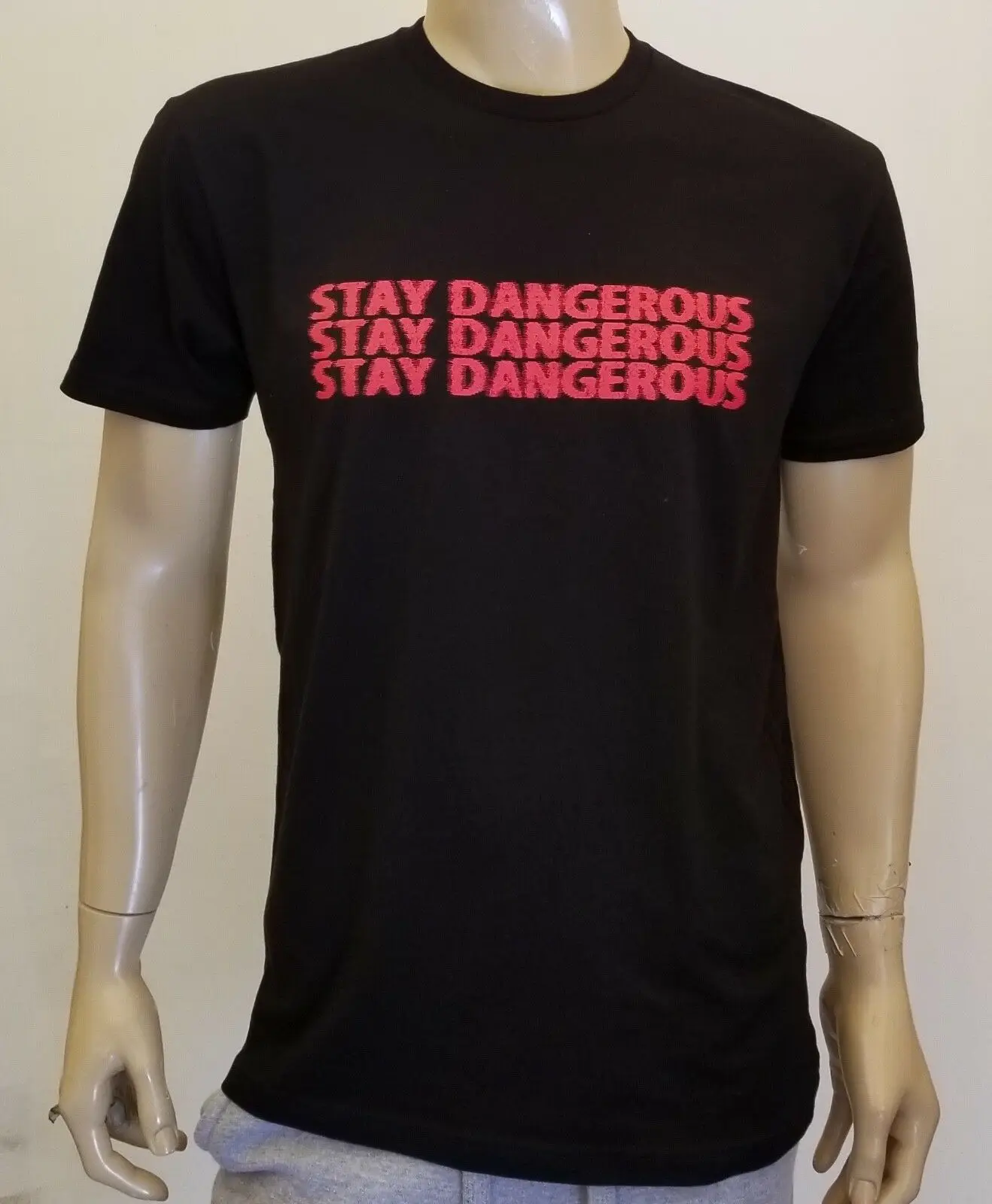 Фото YG Stay Dangerous T-shirt Tee 4Hunnid Still NWA 2 Pac RedT Shirt | Мужская одежда
