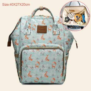 Maternity Diaper Bags Mummy Travel Backpack Large Capacity Baby groot Fox Print Nursing stroller nappy Bag For mom Care Wetbag
Maternity Diaper Bags Mummy Travel Backpack Large Capacity Baby groot Fox Print Nursing stroller nappy Bag For mom Care Wetbag
