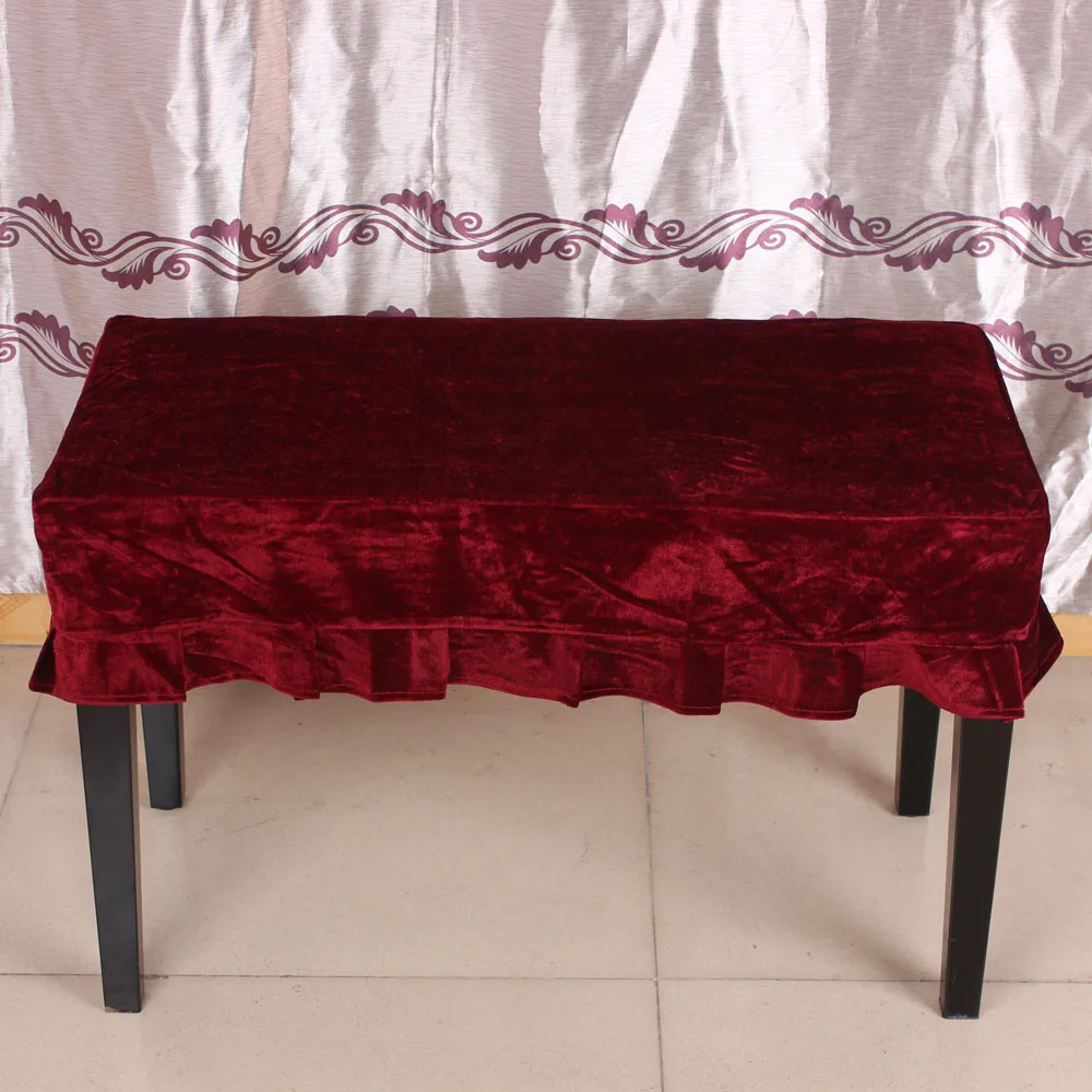Piano Stool Chair Bench Cover Pleuche Decorated with Macrame 75 * 35cm for Piano Dual Seat Bench Universal Beautiful
Piano Stool Chair Bench Cover Pleuche Decorated with Macrame 75 * 35cm for Piano Dual Seat Bench Universal Beautiful