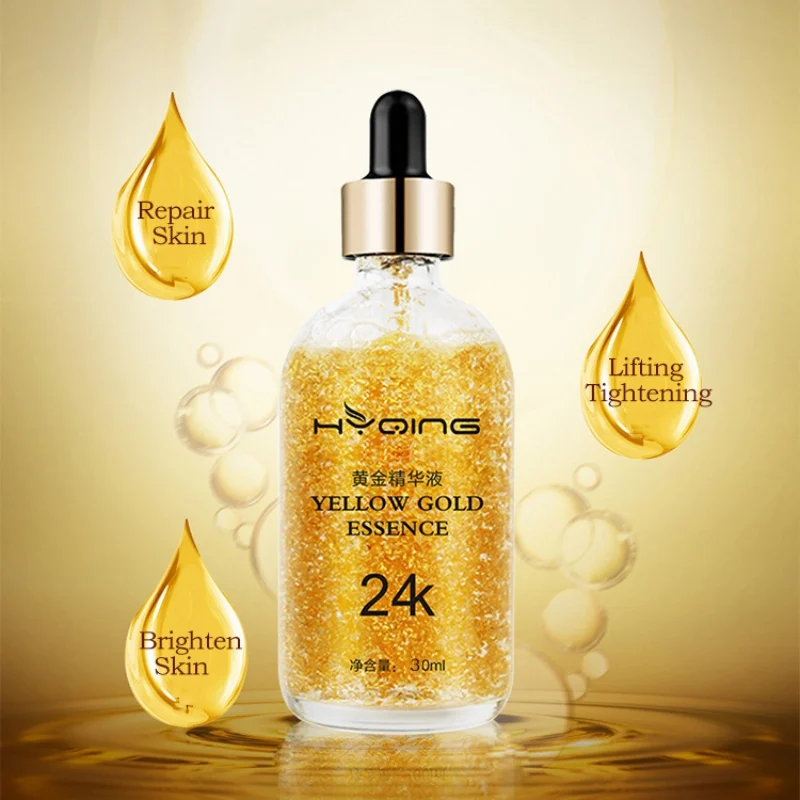 24k Gold Essence Moisturizing Brighten Skin Anti-Wrinkle Lighten Fine Lines Face Serum
24k Gold Essence Moisturizing Brighten Skin Anti-Wrinkle Lighten Fine Lines Face Serum