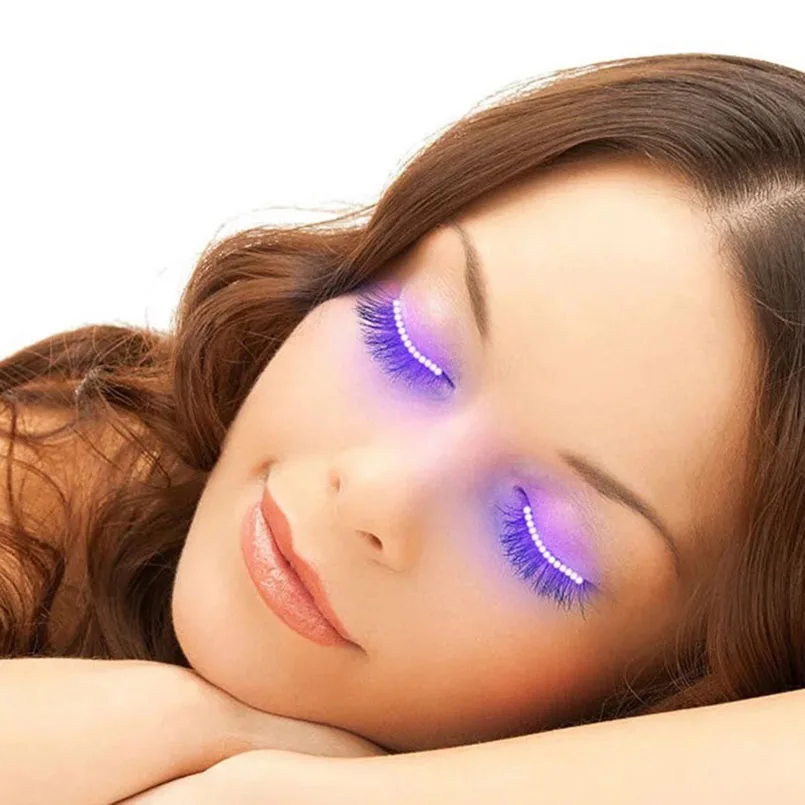 LED Glowing Eyes Sticker Women Flash LED False Eyelashes Luminous Electronic Waterproof Fake Eyelashes Halloween Props Dropship
LED Glowing Eyes Sticker Women Flash LED False Eyelashes Luminous Electronic Waterproof Fake Eyelashes Halloween Props Dropship