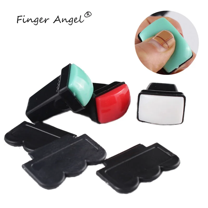 Finger Angel 1pcs Nail Art Stamper Scraper Set Soft Silicone Head 3 Colors Jelly Nail Stamping Print Polish Transfer DIY Tools
Finger Angel 1pcs Nail Art Stamper Scraper Set Soft Silicone Head 3 Colors Jelly Nail Stamping Print Polish Transfer DIY Tools