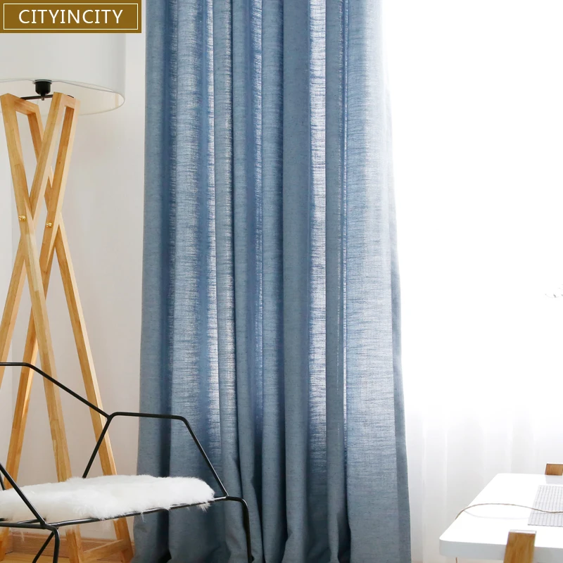 CITYINCITY Elegant Solid Faux Linen Curtains For Living Room Modern Darpe Fabric Curtain For Bedroom Window Rideaux Customized
CITYINCITY Elegant Solid Faux Linen Curtains For Living Room Modern Darpe Fabric Curtain For Bedroom Window Rideaux Customized