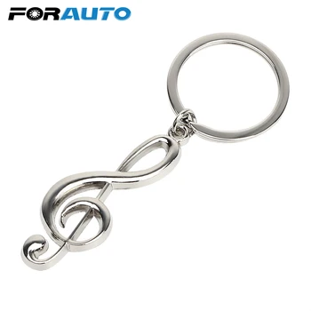 FORAUTO Auto Keychain Key Ring Music Symbol Silver Plated Musical Note for Car Car Key Chain Metal Car-styling Accessories
FORAUTO Auto Keychain Key Ring Music Symbol Silver Plated Musical Note for Car Car Key Chain Metal Car-styling Accessories