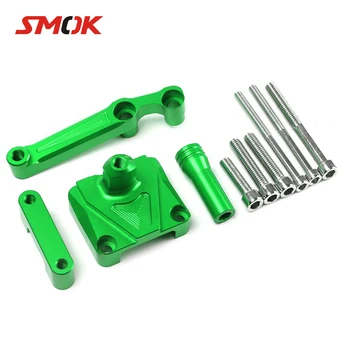 SMOK For Kawasaki NINJA 250 EX250 2008-2012 Motorcycle CNC Aluminum Adjustable Steering Damper Stabilizer Bracket Mount Kit
SMOK For Kawasaki NINJA 250 EX250 2008-2012 Motorcycle CNC Aluminum Adjustable Steering Damper Stabilizer Bracket Mount Kit