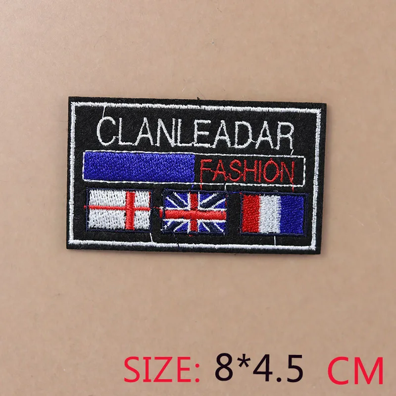 1PC fashion boy flag new Iron On Embroidered Patch For Cloth Cartoon Badge Garment Appliques Accessory
1PC fashion boy flag new Iron On Embroidered Patch For Cloth Cartoon Badge Garment Appliques Accessory