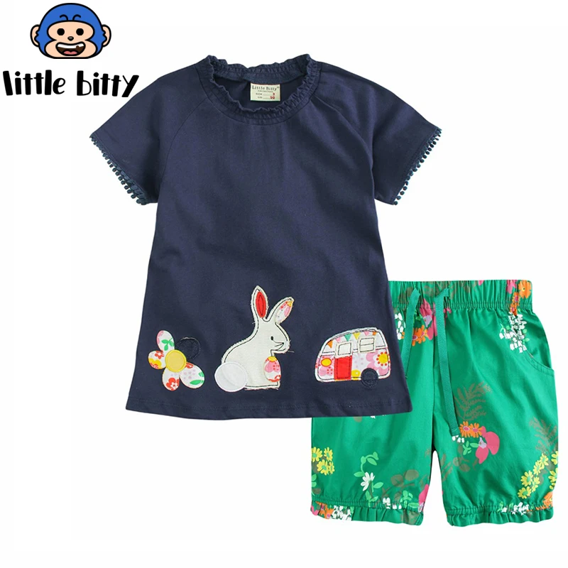 Girls Clothing Sets With Animal Appliques 2018 Brand Summer Kids Clothes Girls Outfit Robe Fille Children Set Tracksuit
Girls Clothing Sets With Animal Appliques 2018 Brand Summer Kids Clothes Girls Outfit Robe Fille Children Set Tracksuit