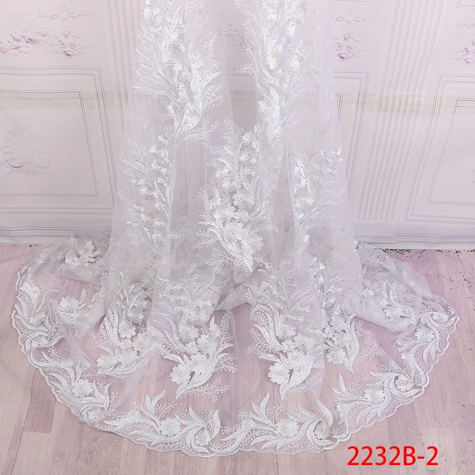 French Soft Lace Fabric Pure White Nigerian French lace Fabric 2018 High Quality Cheap African Tulle Lace Fabric AMY2232B-1
French Soft Lace Fabric Pure White Nigerian French lace Fabric 2018 High Quality Cheap African Tulle Lace Fabric AMY2232B-1