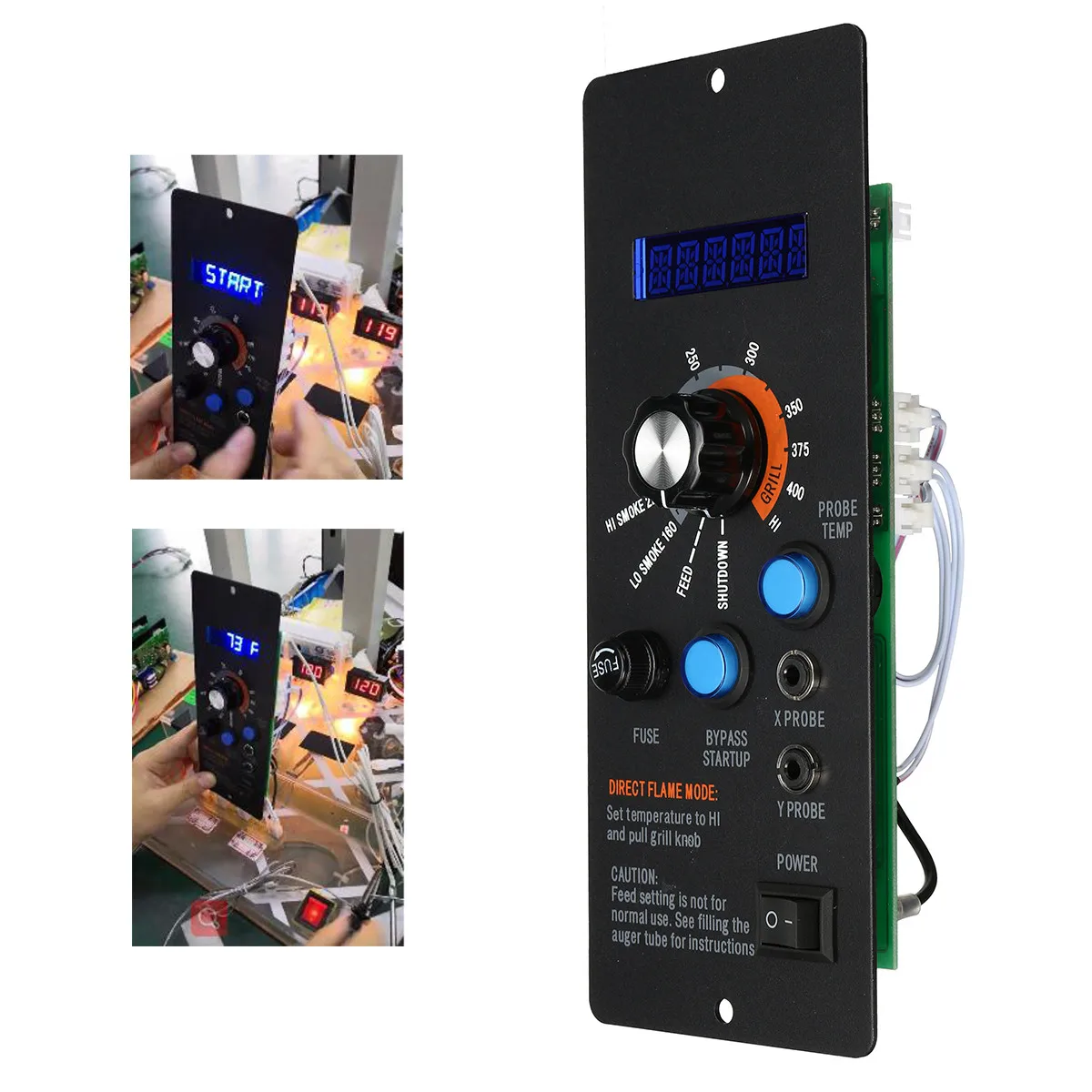 Digital Thermostat Controller Board Upgrade Replacement Temperature Instruments Tool For Pellet BBQ Grill Furnace Barbecue Stove
Digital Thermostat Controller Board Upgrade Replacement Temperature Instruments Tool For Pellet BBQ Grill Furnace Barbecue Stove