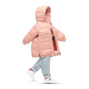 2019 Autumn And Winter New Children's Long Down Jacket Boys Girls Loose Version Of The Children's Down Jacket
2019 Autumn And Winter New Children's Long Down Jacket Boys Girls Loose Version Of The Children's Down Jacket