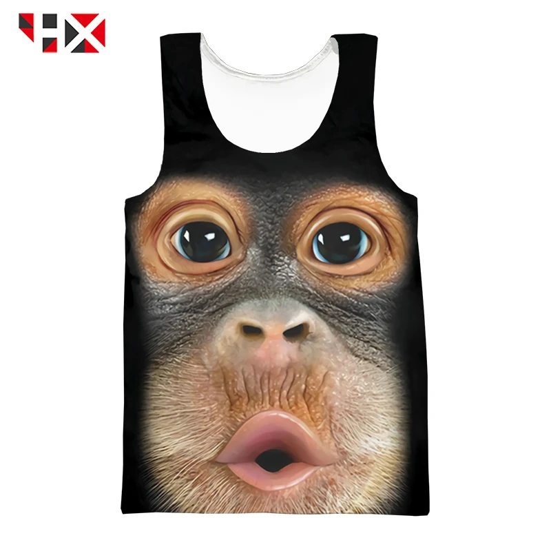 HX Newest Summer 3D Print Animal Vest Man Funny Monkey Gorilla Harajuku Style Unisex Casual Hip Hop Style Tops A288
HX Newest Summer 3D Print Animal Vest Man Funny Monkey Gorilla Harajuku Style Unisex Casual Hip Hop Style Tops A288