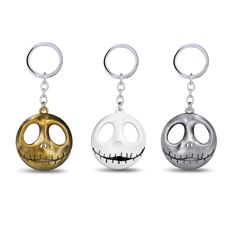 New Moive The Nightmare Before Christmas Keychain Mask Alloy Jack Skellington Key Ring Chain Men Car Women Bag Jewelry Chaveiro
New Moive The Nightmare Before Christmas Keychain Mask Alloy Jack Skellington Key Ring Chain Men Car Women Bag Jewelry Chaveiro