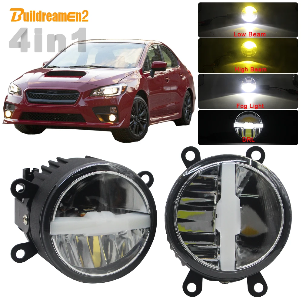4in1 Car LED Light Fog Lamp + Headlight High Beam Low Beam + DRL With Harness Wire 5000LM 12V For Subaru WRX 2015 2016
4in1 Car LED Light Fog Lamp + Headlight High Beam Low Beam + DRL With Harness Wire 5000LM 12V For Subaru WRX 2015 2016
