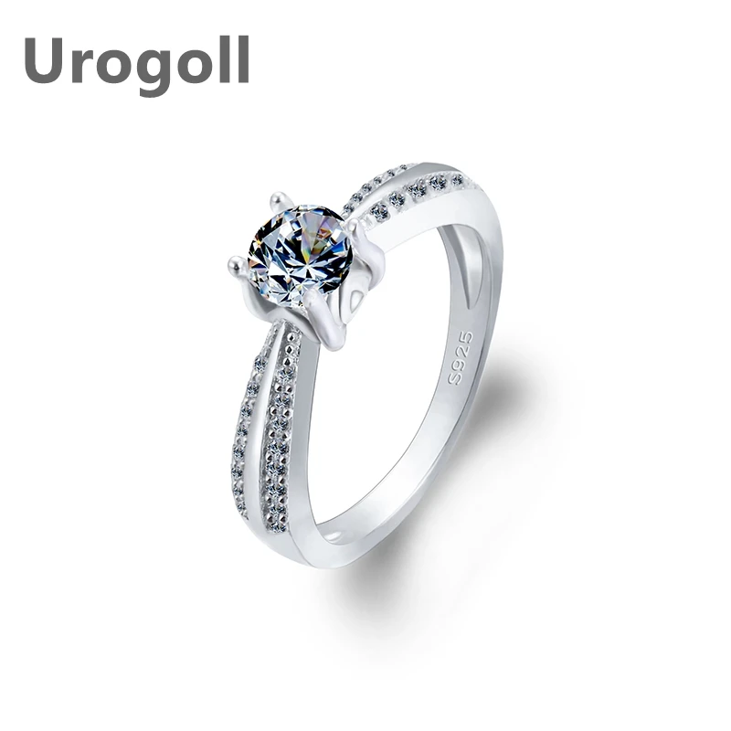 Fashion Luxury Pure 925 Sterling Silver Ring Girl Women Jewelry Rings Shining Cubic Zirconia Wedding Bridal Finger Rings
Fashion Luxury Pure 925 Sterling Silver Ring Girl Women Jewelry Rings Shining Cubic Zirconia Wedding Bridal Finger Rings