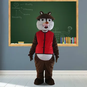 Happy Squirrel Mascot Costumes Wild Cute Animal Mascot Costumes Adult Cartoon lovely Squirrel Costumes Fancy Dress Free Shipping
Happy Squirrel Mascot Costumes Wild Cute Animal Mascot Costumes Adult Cartoon lovely Squirrel Costumes Fancy Dress Free Shipping