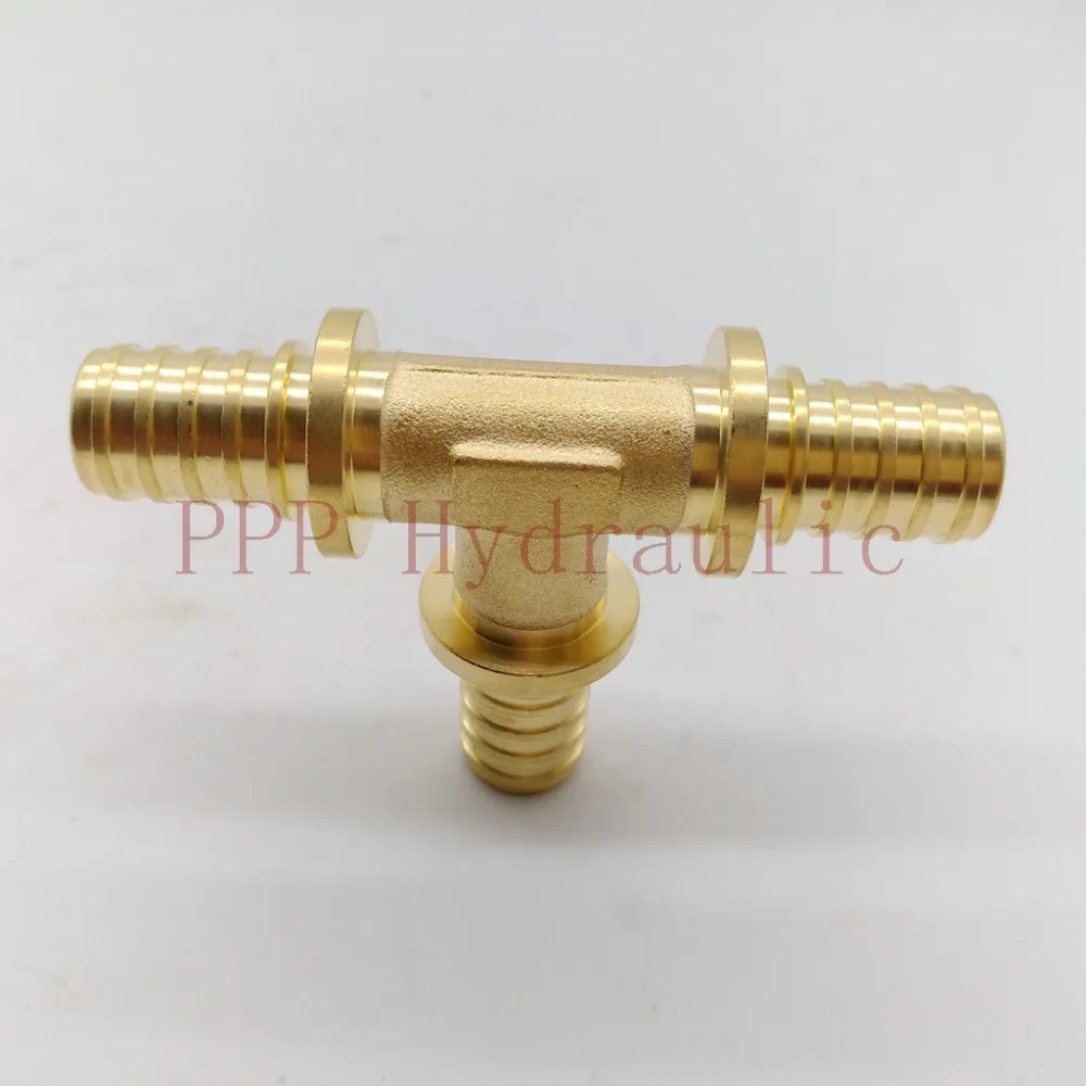 Brass Pipe Fitting T20-20-20,fit OD20mm hose Equal diameter three-way water pipe joint Connector Adapter, supplier PPP Hydraulic
Brass Pipe Fitting T20-20-20,fit OD20mm hose Equal diameter three-way water pipe joint Connector Adapter, supplier PPP Hydraulic