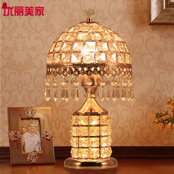 TUDA 21X38cm Free Shipping Luxury K9 Crystal Table Lamp European Style Table Lamp Fashion Creative Decorative Table Lamp E27
TUDA 21X38cm Free Shipping Luxury K9 Crystal Table Lamp European Style Table Lamp Fashion Creative Decorative Table Lamp E27