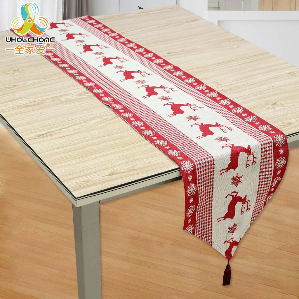 1PCS Table Runner Flower Snowflake Deer Printed High Quality Table Flag Decor Christmas Party Banquet Dinner Everyday Use Table
1PCS Table Runner Flower Snowflake Deer Printed High Quality Table Flag Decor Christmas Party Banquet Dinner Everyday Use Table