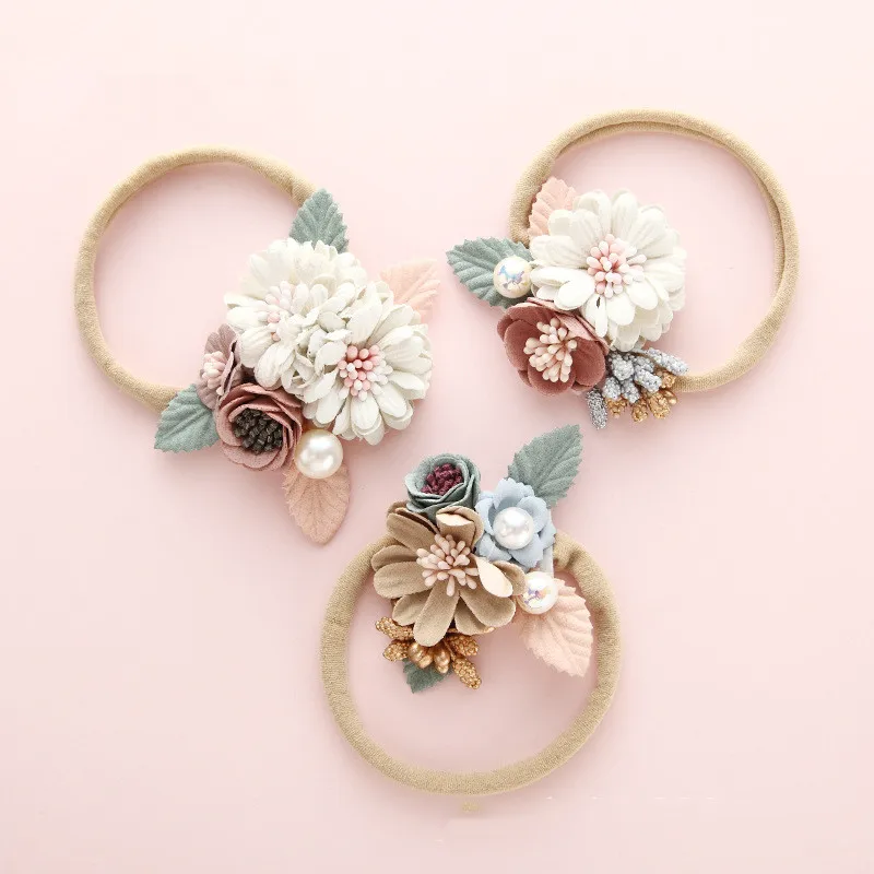 Boutique 15pcs Fashion Cute Floral Nylon Headbands Solid Flower Super Soft Hairbands Princess Photography Hair Accessories
Boutique 15pcs Fashion Cute Floral Nylon Headbands Solid Flower Super Soft Hairbands Princess Photography Hair Accessories
