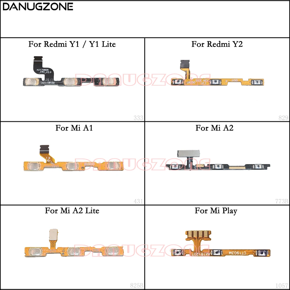 Power Button On / Off Volume Mute Switch Button Flex Cable For Xiaomi Mi A1 A2 Lite Play / Redmi Y1 Lite Y2
Power Button On / Off Volume Mute Switch Button Flex Cable For Xiaomi Mi A1 A2 Lite Play / Redmi Y1 Lite Y2