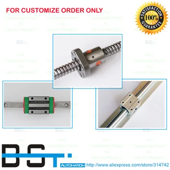 Customize order only: SBR16 Linear rail support with SBR16UU+ RM1605 Ballscrew with SFU1605 ballnut + BK12 BF12 +Cable Chain
Customize order only: SBR16 Linear rail support with SBR16UU+ RM1605 Ballscrew with SFU1605 ballnut + BK12 BF12 +Cable Chain