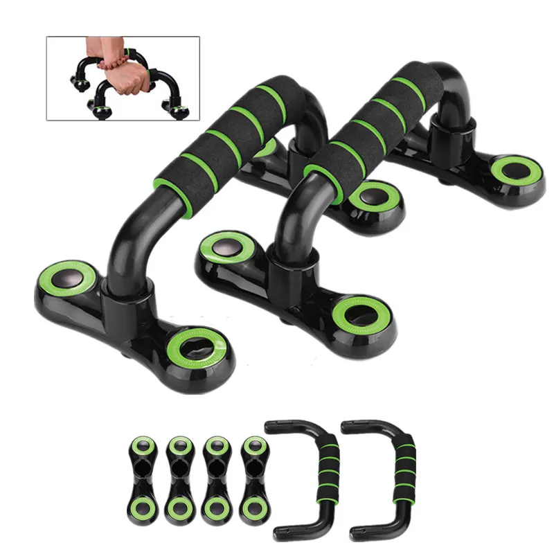 1 Set H-Shaped Push-Up Bracket Anti-Slip Handle for Body Muscle Exercises Pectoralis Abdomen Shoulders Push Ups Exercise Tool
1 Set H-Shaped Push-Up Bracket Anti-Slip Handle for Body Muscle Exercises Pectoralis Abdomen Shoulders Push Ups Exercise Tool