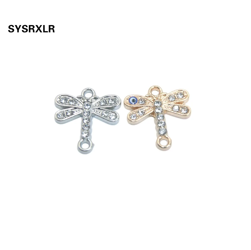 Free Shipping 10 PCS Rose Gold/Sliver Plated Dragonfly Connectors Fit Jewelry Making Accessories DIY Bracelet Necklace Earrings
Free Shipping 10 PCS Rose Gold/Sliver Plated Dragonfly Connectors Fit Jewelry Making Accessories DIY Bracelet Necklace Earrings