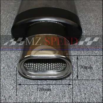 51mm Exhaust Pipe Car Muffler Polished Stainless Steel Burned Blue Silencer For Mercedes-Benz BMW Honda Motor Muffler
51mm Exhaust Pipe Car Muffler Polished Stainless Steel Burned Blue Silencer For Mercedes-Benz BMW Honda Motor Muffler