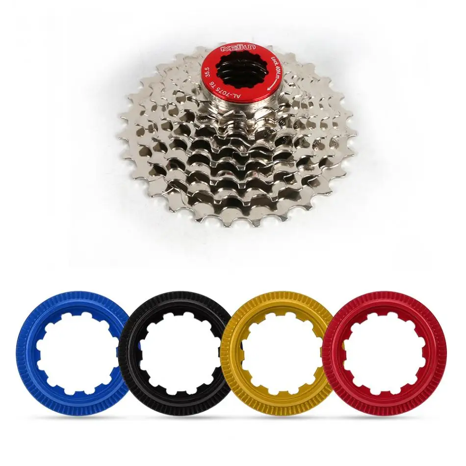 MEIJUN Bicycle Cassette Lock Cover Road Bike Flywheel Ring Card Lock for Hub Cassette Bolt Screw Cap Cycling Accessory
MEIJUN Bicycle Cassette Lock Cover Road Bike Flywheel Ring Card Lock for Hub Cassette Bolt Screw Cap Cycling Accessory