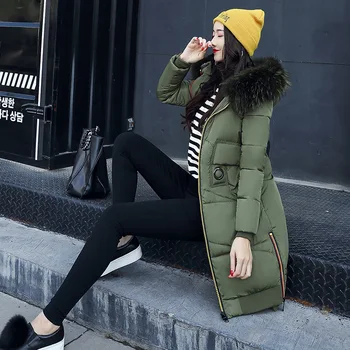 2020 New winter coat women long jacket Collar Hooded Woman Parka Womens cotton padded Coats Thick Jacket
2020 New winter coat women long jacket Collar Hooded Woman Parka Womens cotton padded Coats Thick Jacket