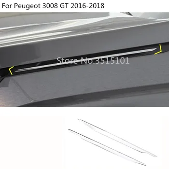 Car Cover Stick Trim Stainless Steel Front Side Foliage Leaf Fender Hood 2pcs For Peugeot 3008 GT 3008GT 2016 2017 2018 2019 
Car Cover Stick Trim Stainless Steel Front Side Foliage Leaf Fender Hood 2pcs For Peugeot 3008 GT 3008GT 2016 2017 2018 2019