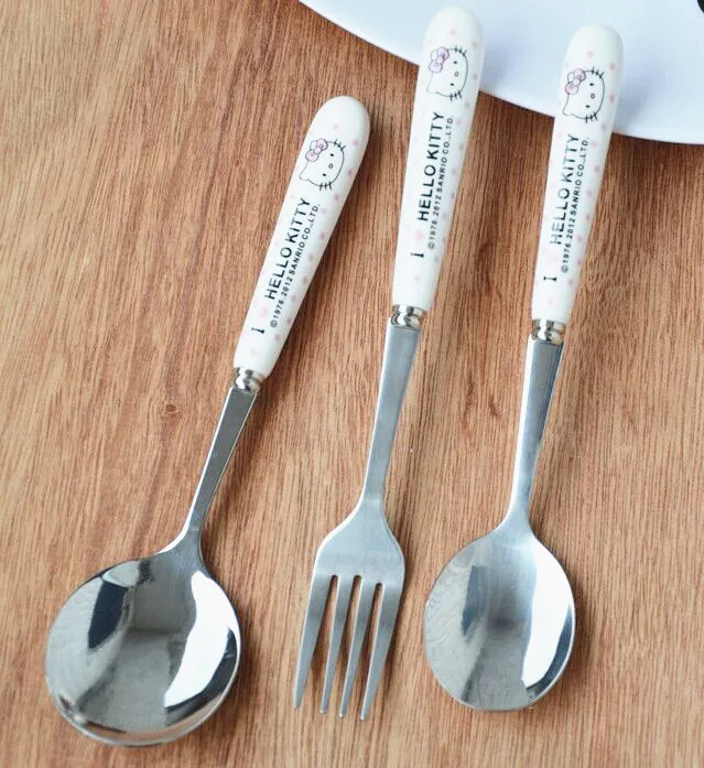 2Size.Cartoon Kitty Cat Spoons Fork.Tea Coffee Ceramic Handle Spoon Kitchen Tableware Dinnerware.Talheres Colher Cucharas Jantar
2Size.Cartoon Kitty Cat Spoons Fork.Tea Coffee Ceramic Handle Spoon Kitchen Tableware Dinnerware.Talheres Colher Cucharas Jantar