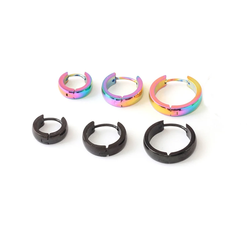 Alisouy 2019 fashion 1 pair High Quality Mens Stainless Steel Hoop Ear Stud Earrings Huggies Piercing simple stud earrings
Alisouy 2019 fashion 1 pair High Quality Mens Stainless Steel Hoop Ear Stud Earrings Huggies Piercing simple stud earrings
