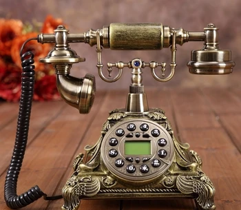 Antique Pattern fashion imitation vintage old fashioned telephone/Handsfree / backlight / Caller ID 
Antique Pattern fashion imitation vintage old fashioned telephone/Handsfree / backlight / Caller ID