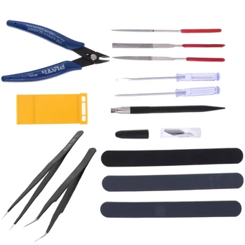 13pcs DIY Model Building Assembly Basic Tools Kit Screwdriver Polisg Bar for 1/100 1/144 Gundam Modelers Craft Car Accessories
13pcs DIY Model Building Assembly Basic Tools Kit Screwdriver Polisg Bar for 1/100 1/144 Gundam Modelers Craft Car Accessories