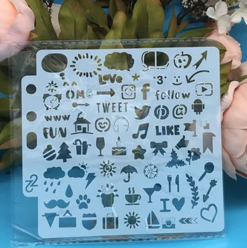 5.1inch New Internet Icon DIY Layering Stencils Wall Painting Scrapbook Coloring Embossing Album Decorative Paper Card Template
5.1inch New Internet Icon DIY Layering Stencils Wall Painting Scrapbook Coloring Embossing Album Decorative Paper Card Template
