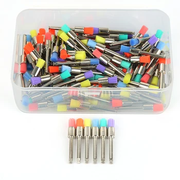 100Pcs/bag Dental Lab Materials Colorful Nylon Latch Small Flat Polishing Polisher Prophy Brushes Dentist Products 0.4cm Head
100Pcs/bag Dental Lab Materials Colorful Nylon Latch Small Flat Polishing Polisher Prophy Brushes Dentist Products 0.4cm Head