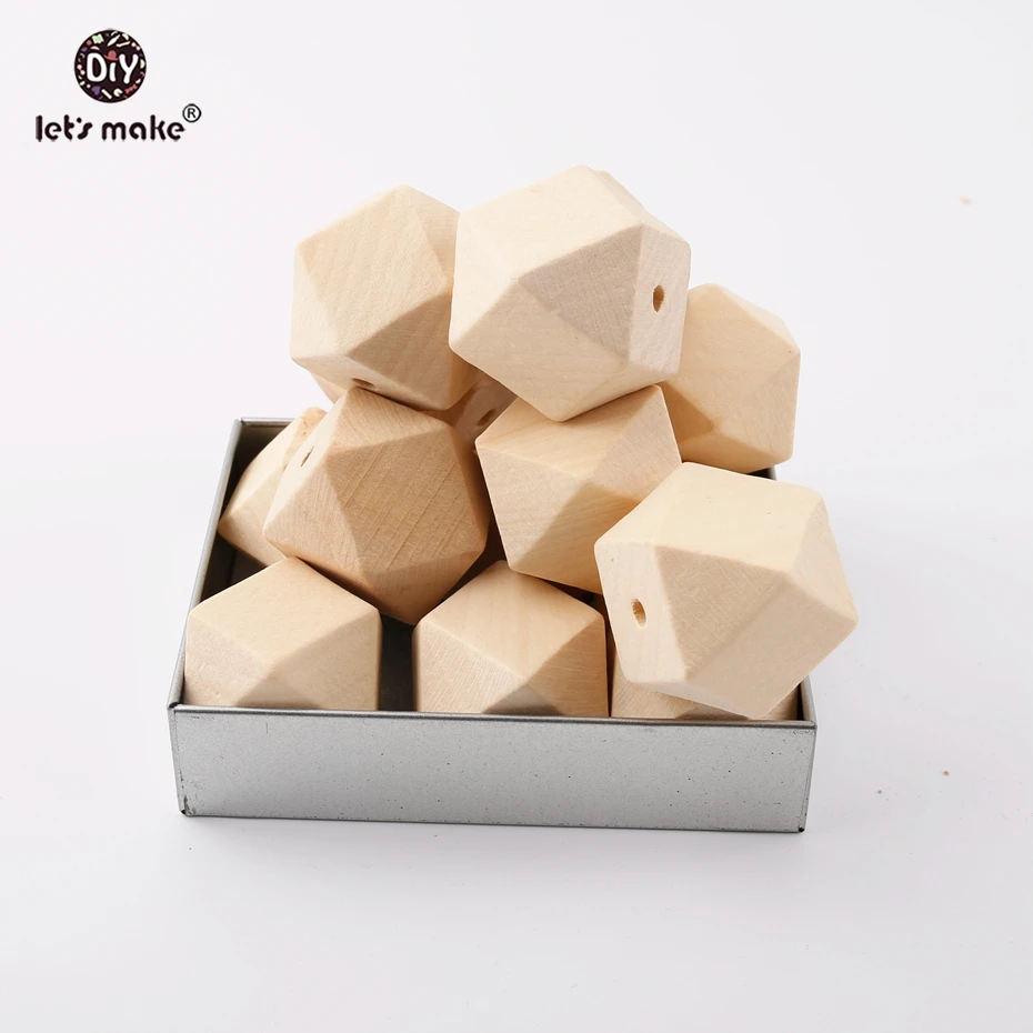 Let's Make 10PCS Wooden Hexagon Beads 16MM Food Grade Wood DIY Jewelry Baby Products Nurse Gifts Chew Teether Toys Baby Teething
Let's Make 10PCS Wooden Hexagon Beads 16MM Food Grade Wood DIY Jewelry Baby Products Nurse Gifts Chew Teether Toys Baby Teething