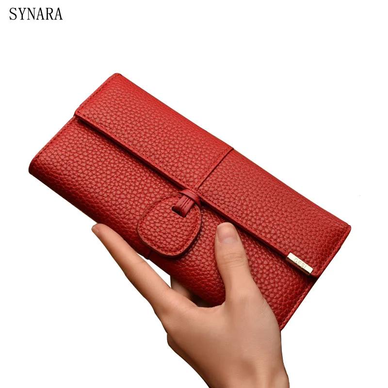 New 2017 SYNARA Brand Dollar Price Leather Purse For Women Wallet Fashion Litchi Grain Hasp Ladies Long Clutch Wallet Female
New 2017 SYNARA Brand Dollar Price Leather Purse For Women Wallet Fashion Litchi Grain Hasp Ladies Long Clutch Wallet Female