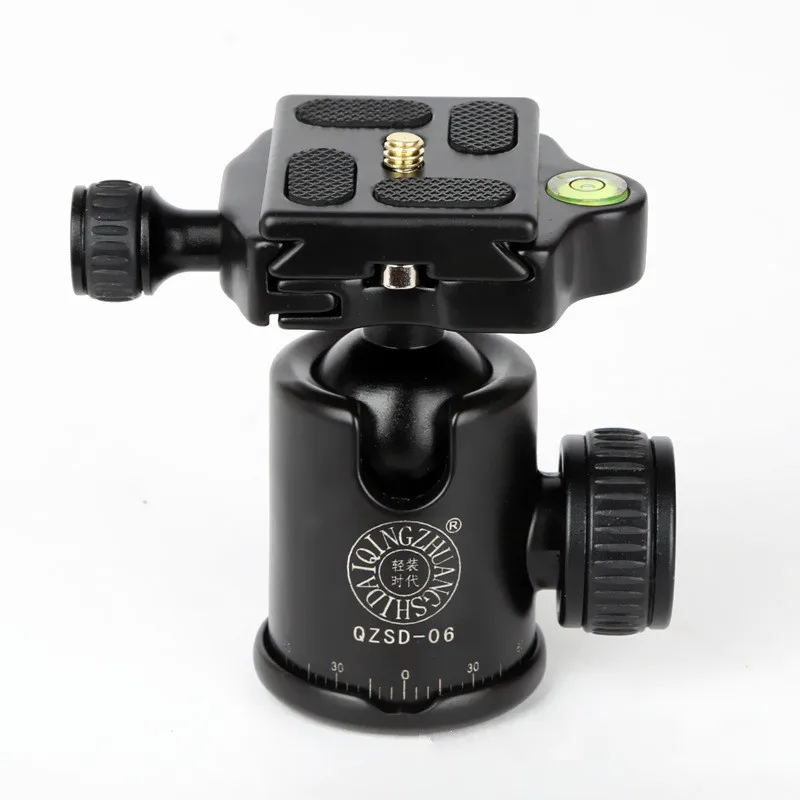 QZSD Q06 SLR Camera Fine-tuning Damping Spherical Head Universal Steering Panoramic Scale Photography Head
QZSD Q06 SLR Camera Fine-tuning Damping Spherical Head Universal Steering Panoramic Scale Photography Head
