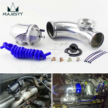2.75" 70mm 90 degree Flange Pipe silver + SILVER ADJUSTABLE ssqv SQV Blow Off Valve BOV II 2
2.75" 70mm 90 degree Flange Pipe silver + SILVER ADJUSTABLE ssqv SQV Blow Off Valve BOV II 2