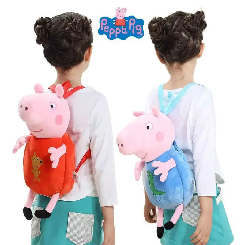 Hot Genuine Peppa Pig Cartoon Bags action figure Children packbag backpack For kids Boys&Girls Toy Kids Brithday Christnas Gift
Hot Genuine Peppa Pig Cartoon Bags action figure Children packbag backpack For kids Boys&Girls Toy Kids Brithday Christnas Gift