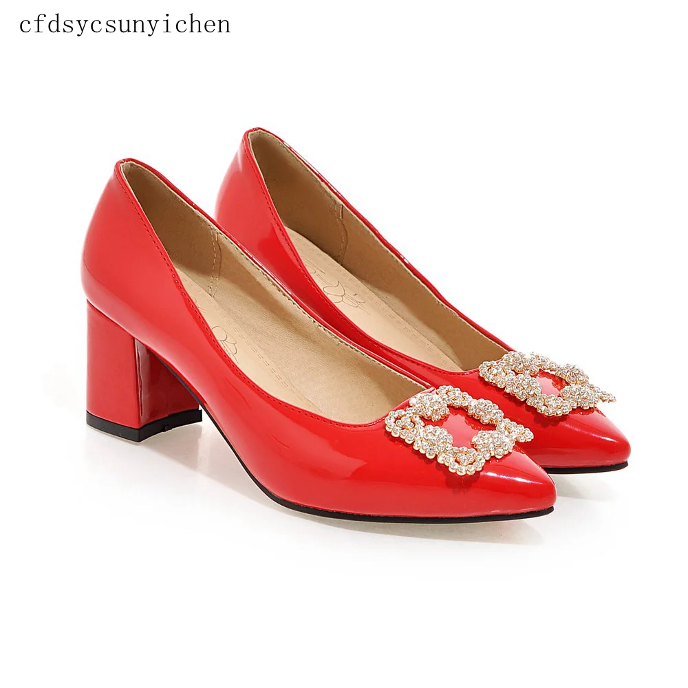 Pumps New Women Fashion High Square Heels Pumps High Quality PU woman shoes for Ladies Plus Big Size P-HGJF-05-3A
Pumps New Women Fashion High Square Heels Pumps High Quality PU woman shoes for Ladies Plus Big Size P-HGJF-05-3A