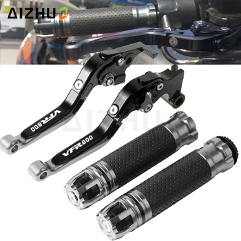 Motorcycle Brake Clutch Lever Extendable+Handle Grips Handlebar For HONDA VFR800/F VFR800F VFR 800 2002-2017
Motorcycle Brake Clutch Lever Extendable+Handle Grips Handlebar For HONDA VFR800/F VFR800F VFR 800 2002-2017
