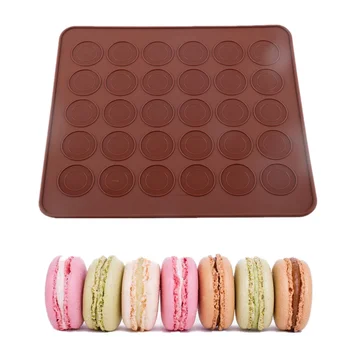 Luyou 1pcs Silicone Macaron Macaroon Pastry Baking Mould Sheet Mat 30 Holes Baking Mat Esteiras Forros De Cozimento FM1598
Luyou 1pcs Silicone Macaron Macaroon Pastry Baking Mould Sheet Mat 30 Holes Baking Mat Esteiras Forros De Cozimento FM1598