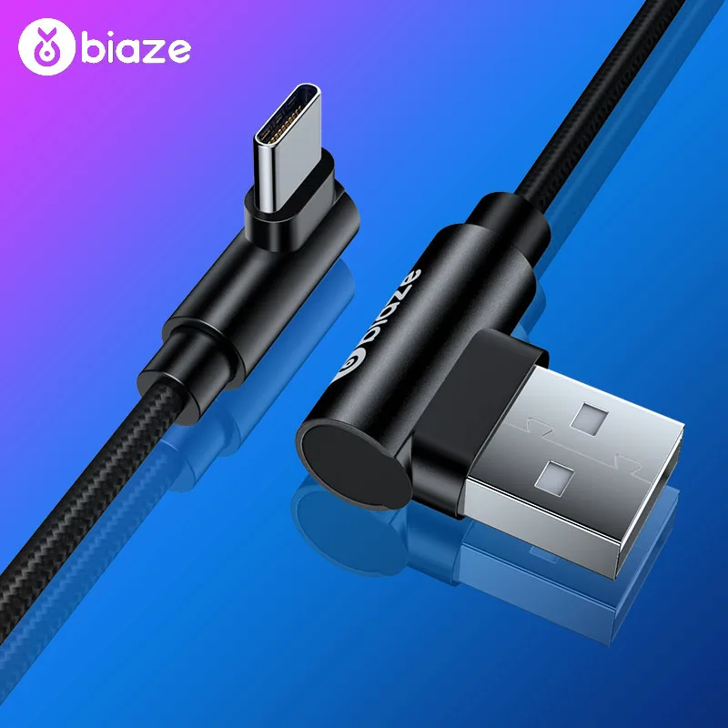 Biaze USB Type-C Cable For Huawei P30 Samsung S9 S8 Fast Charge Type-C Cable For Xiaomi mi9 Redmi note 7 Fast Charger cable
Biaze USB Type-C Cable For Huawei P30 Samsung S9 S8 Fast Charge Type-C Cable For Xiaomi mi9 Redmi note 7 Fast Charger cable