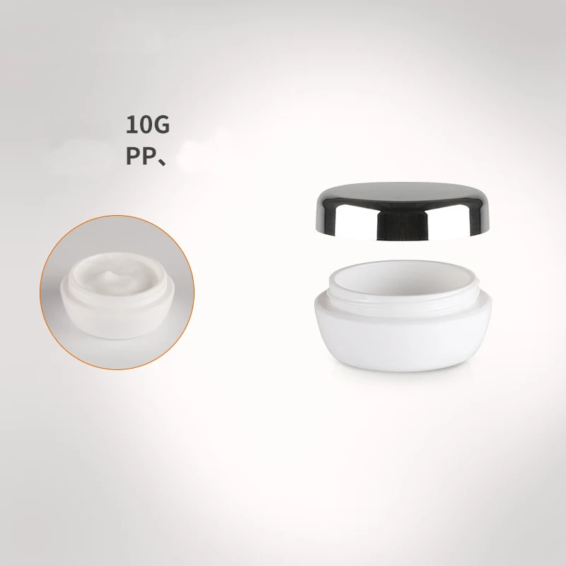 3pcs 10g silver plated cream bottle box Skin care products are bottled Face oil cream box Cosmetic cream box wholesale BQ254
3pcs 10g silver plated cream bottle box Skin care products are bottled Face oil cream box Cosmetic cream box wholesale BQ254